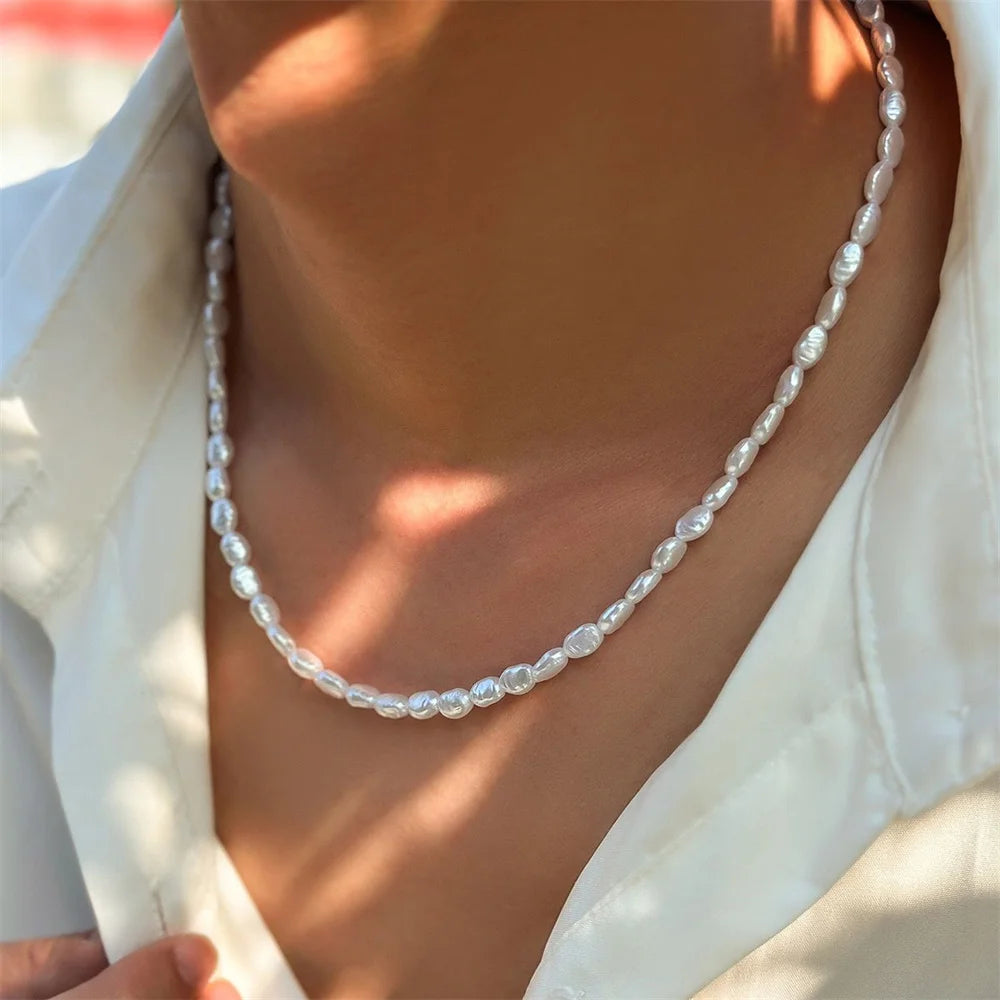 Filipino Baroque Pearl Collar Necklace