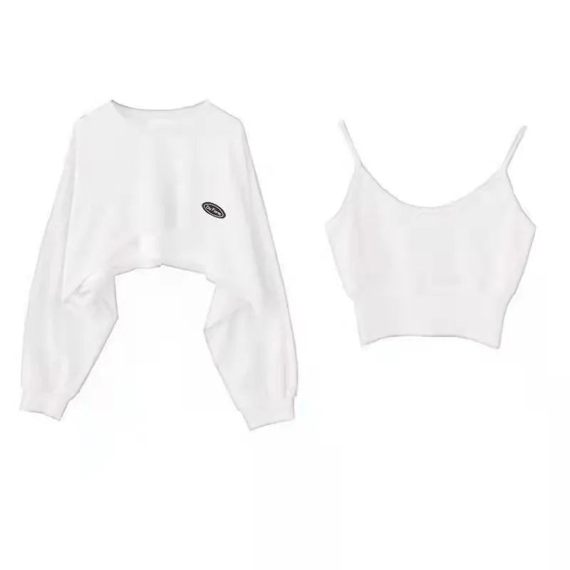 Pecsona Women's Long Sleeve Streetwear Sweatshirt