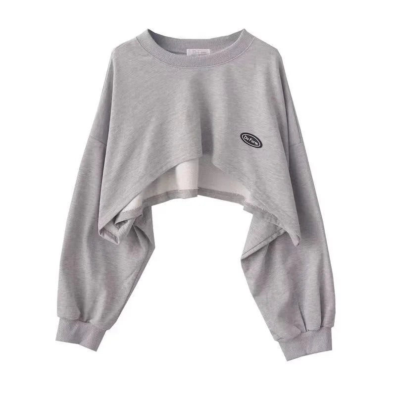 Pecsona Women's Long Sleeve Streetwear Sweatshirt