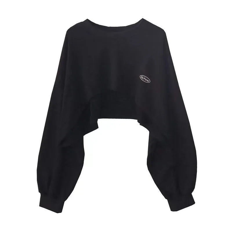 Pecsona Women's Long Sleeve Streetwear Sweatshirt
