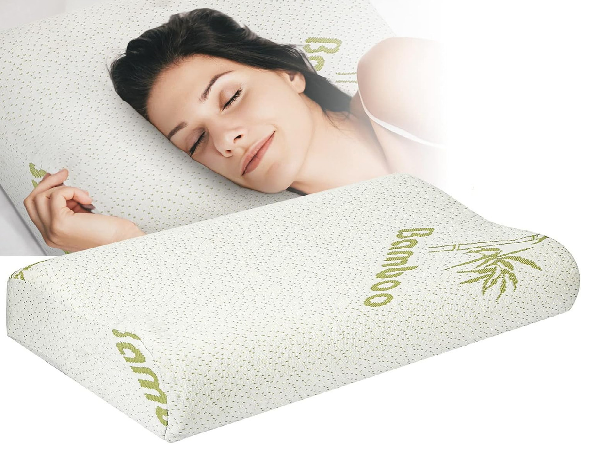 Pecsona Soft Stress Relieving Bamboo Pillow
