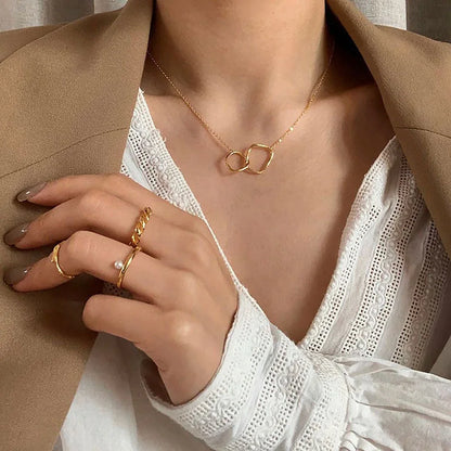Korean Flutter Grace Necklace
