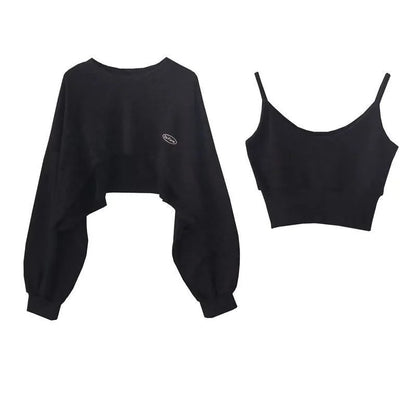 Pecsona Women's Long Sleeve Streetwear Sweatshirt