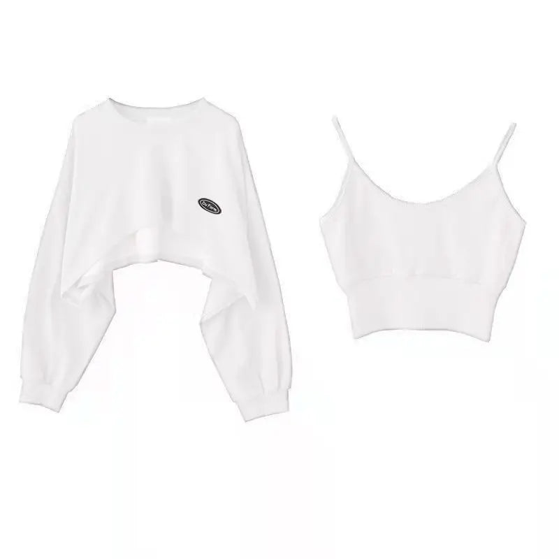 Pecsona Women's Long Sleeve Streetwear Sweatshirt