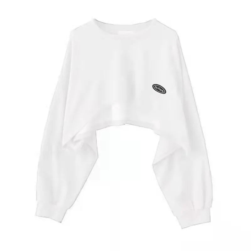 Pecsona Women's Long Sleeve Streetwear Sweatshirt