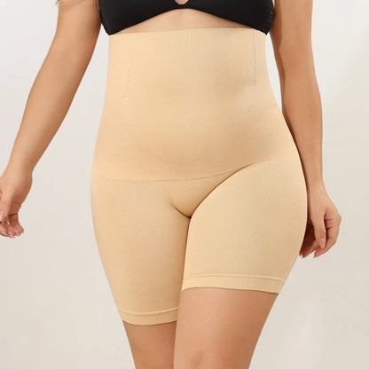 Pecsona Women's Knitted High Waist Underwear Shorts