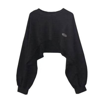 Pecsona Women's Long Sleeve Streetwear Sweatshirt