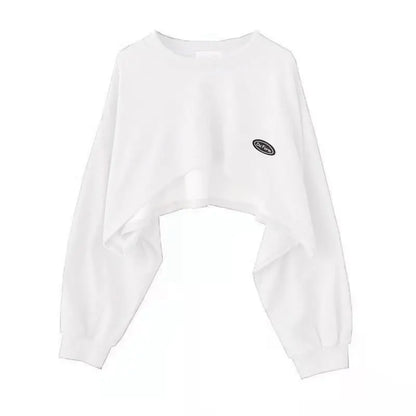 Pecsona Women's Long Sleeve Streetwear Sweatshirt